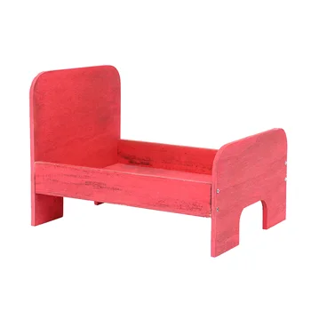 

Photo Background Multifunctional Cute Small Portable Wooden Props Baby Photography Bed Detachable Newborn Posing Accessories