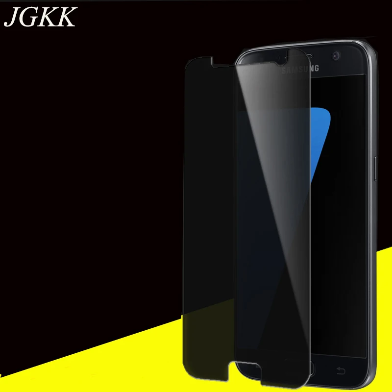 JGKK противошпионская Защита экрана для Samsung Galaxy A8 2016 черное закаленное стекло 9H