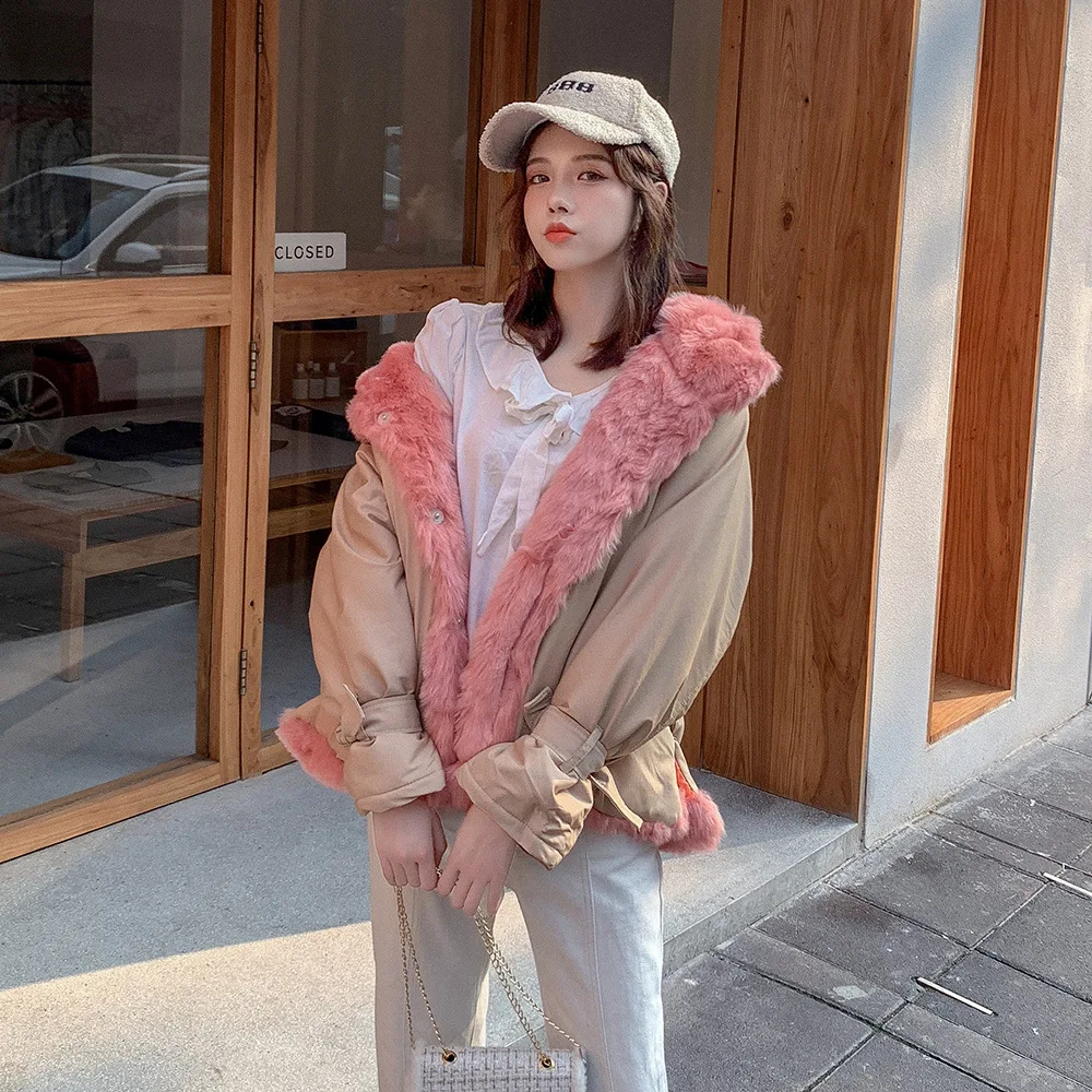 

WOMEN'S Dress 2019 Hot Selling Autumn And Winter New Style Pike Workwear Cotton-padded Clothes Loose Cotton Coat