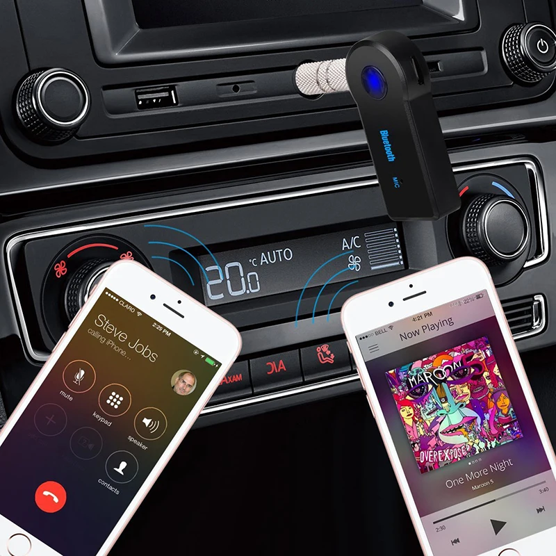Новинка 2022 Автомобильный приемник Bluetooth 5 0 адаптер передатчика Jack для Volvo S40 S60 S80
