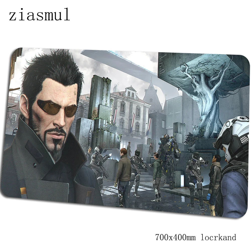 Deus Ex коврик для мыши xl компьютерный коврик 70x40 см игровой коврик для мыши большая красочная клавиатура со встроенной мышью игры ПК геймер стол - Цвет: Size 700x400x2mm