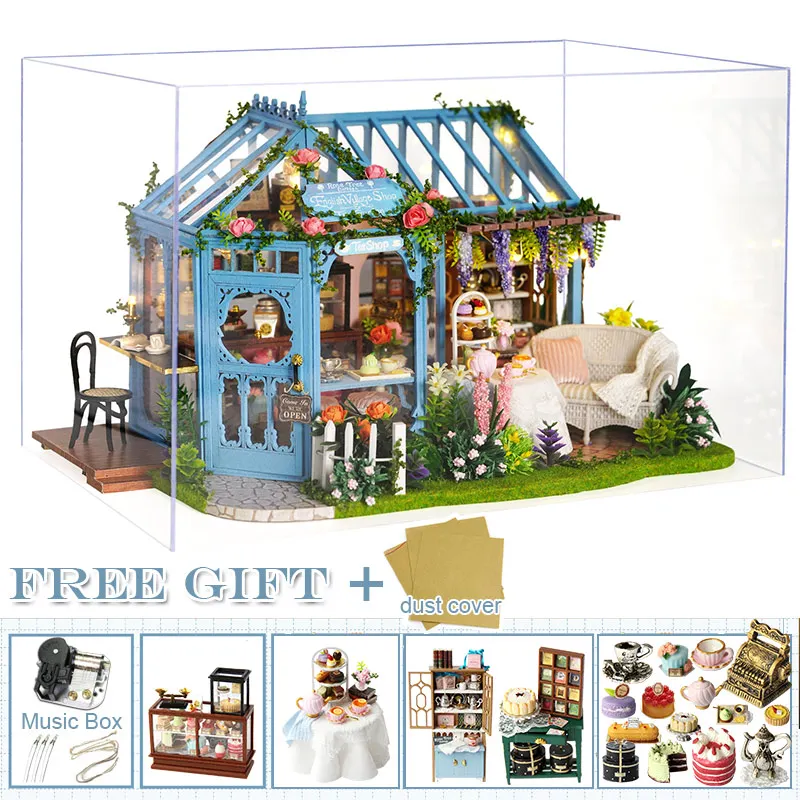 Malen Box Supply Box Pigment Spulen Miniatur Puppenhaus Zubehör Geschenke BHO 