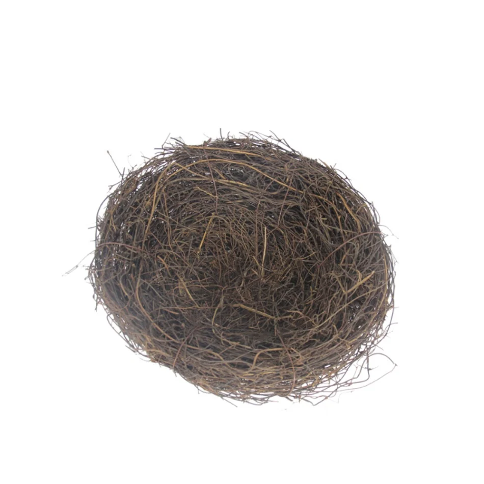 Nest L Украшение для сада DIY пенные птицы яйца мини симпатичное Птичье гнездо пасхальное украшение для винтажного домашнего декора аксессуары для моделирования ремесло - Цвет: Nest L