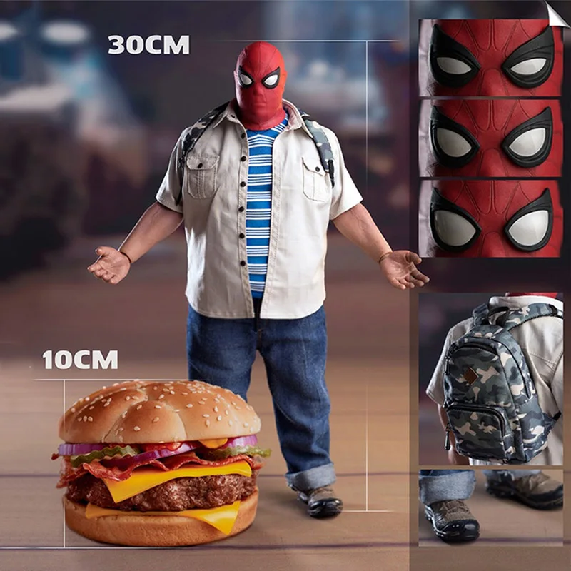 

Peter Parker OT007 1/6 scale super fat bug fat spider Tom Holland full set of 12 inch action doll soldier adult toy model gift