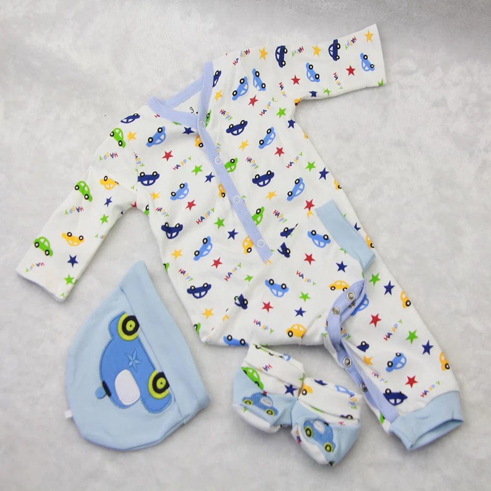 Одежда для кукол D212 22~ 23 дюймов кукла Bebe Reborn куклы аксессуары девочка Реалистичная кукла реборн мода мальчик новорожденный младенец