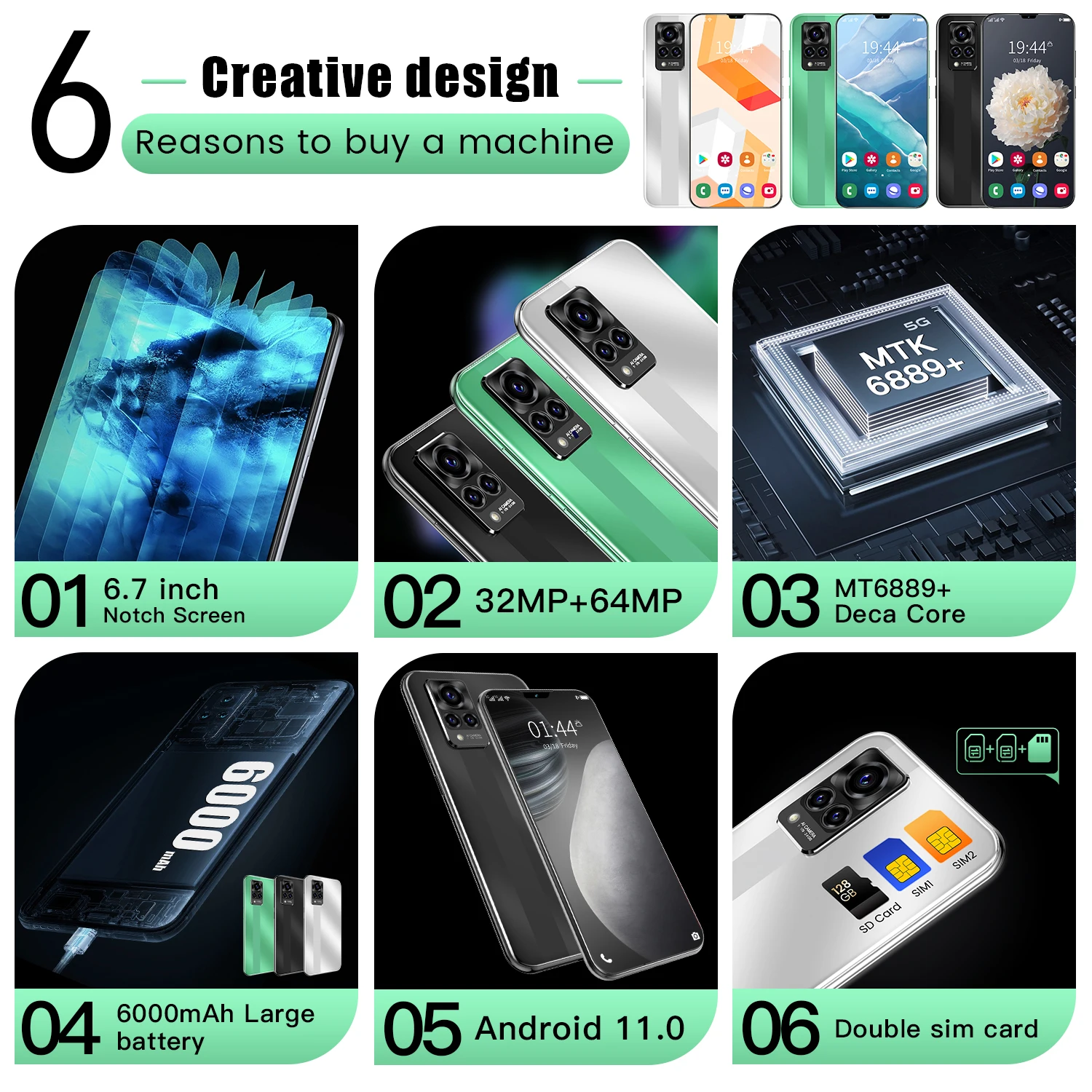 US $92.40 5G Global Version Smartphone 67 Inch HD Screen S22 Ultra MTK6889 Deca Core 16G 512G Memery 6000mAh 64 MP Camera Cellphone