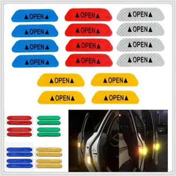 

Car Door Open Reflective Tape Warning Night Sticker for Chevrolet Trailblazer Onix Tru Orlando Code Captiva Aveo Sail