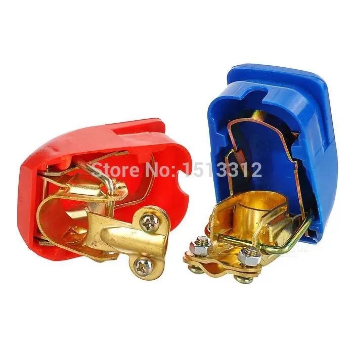 2pcs Brass+ ABS Quick Release Battery Terminal Clamp for Car / Boat / Motorhome