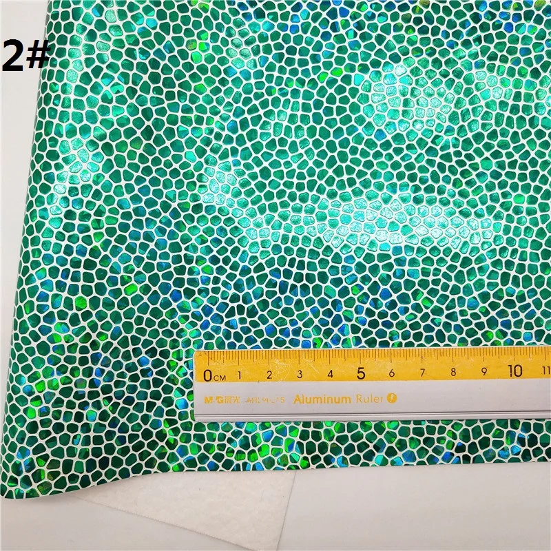 Мини-рулон 30x134 см рельефные точки из искусственной кожи, переливающийся камень в полоску кожаный рулон для изготовления бантов leosynthecodiy SK167
