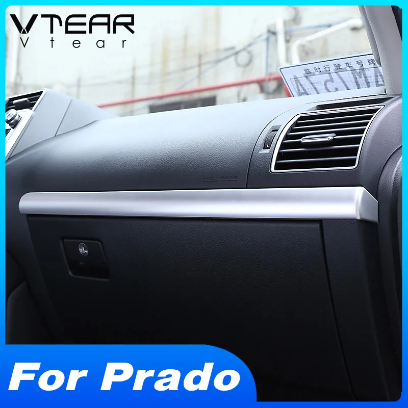 Vtear Cruscotto Auto Decorazione Copertura Dettagli Interni Controllo Centrale Trim Accessori Parti Per Toyota LAND CRUISER Prado 150