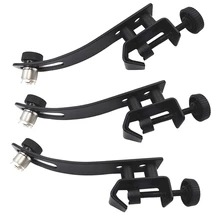 Drum Microphone Anti-Vibration Clip Bracket Bracket Metal Universal Set Clip Can Be Adjusted