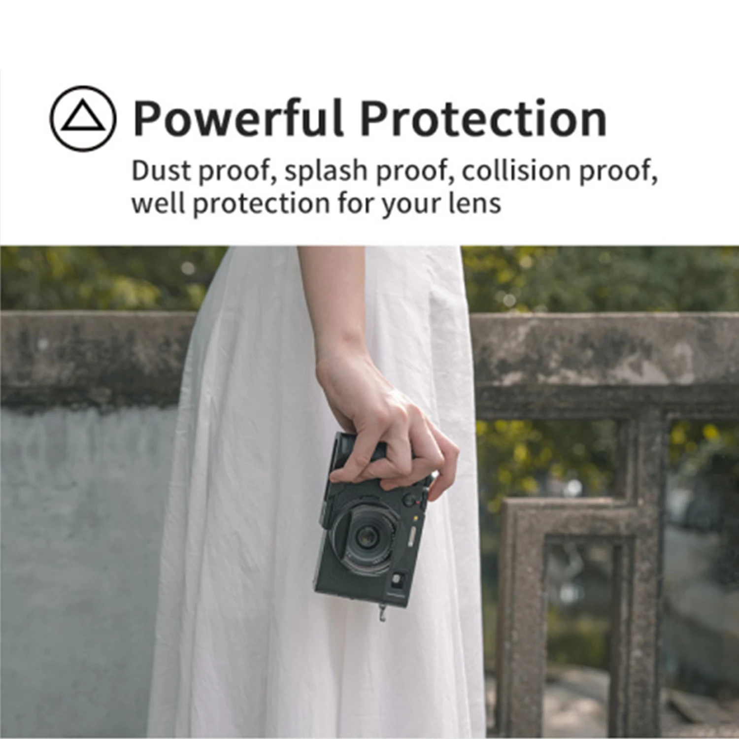 YC Onion Lens Hood Shade for Fujifilm X100V X100F Camera