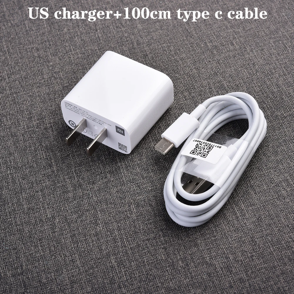 XIAOMI Charger 5V 2A EU/US Power Adapter Data Sync Cable For Redmi S2 8 8A 7 7A 6 6A 5 5A 4 4A 4X 3s 8 9 se Note 3 5 5A 6 Pro charger 65 watt