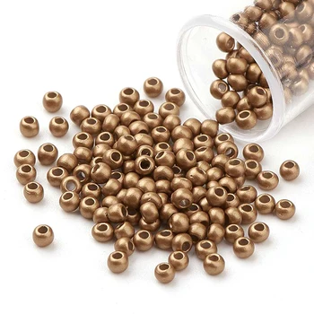 

50g 2.3x1.5mm 13/0 Solid Glass Seed Beads Spacer Small Round Loose Bead DIY Bracelet Necklace for Jewelry Making Hole: 1mm