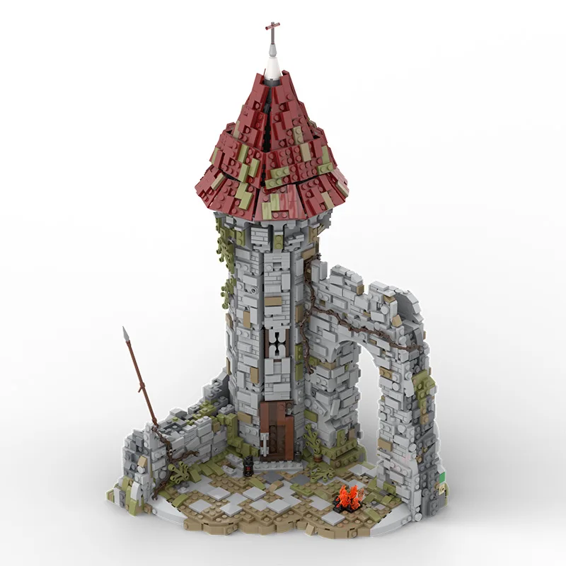 Blocs de Construction modulaires, 3184 pièces, série de jeux MOC, ville, rue, scène, château, modèle