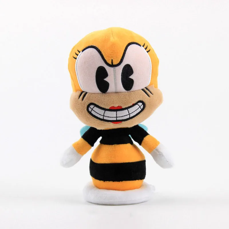 25-36 см игра Cuphead Мягкие плюшевые игрушки Cuphead Mugman Cagney Carnantion и Cala Maria плюшевые куклы игрушки для детей Подарки