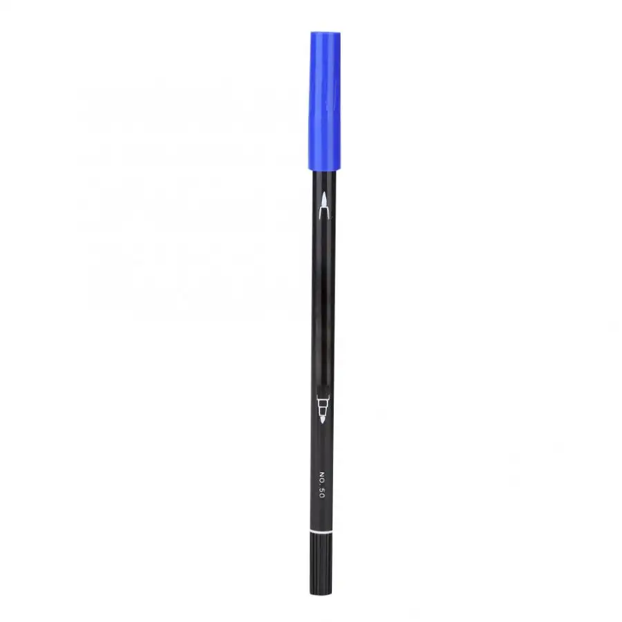 Blue Принадлежности для тату с двойным концом позиционирование татуировки Маркер для кожи инструмент для татуировки перманентный макияж s - Цвет: Blue