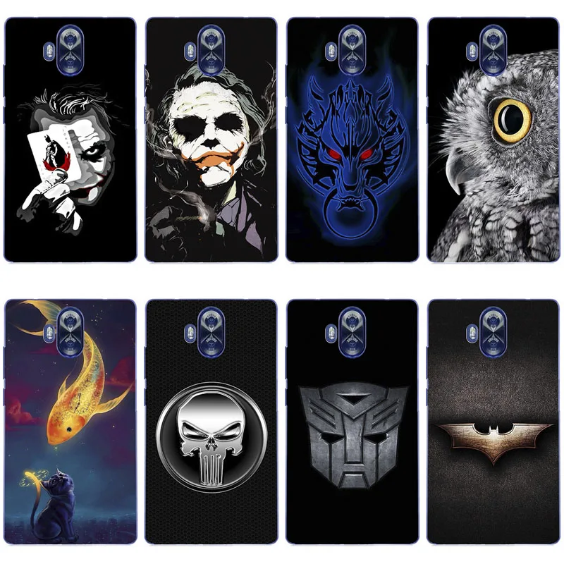 Мягкий силиконовый чехол для телефона Doogee Mix Lite с красочным принтом | Мобильные