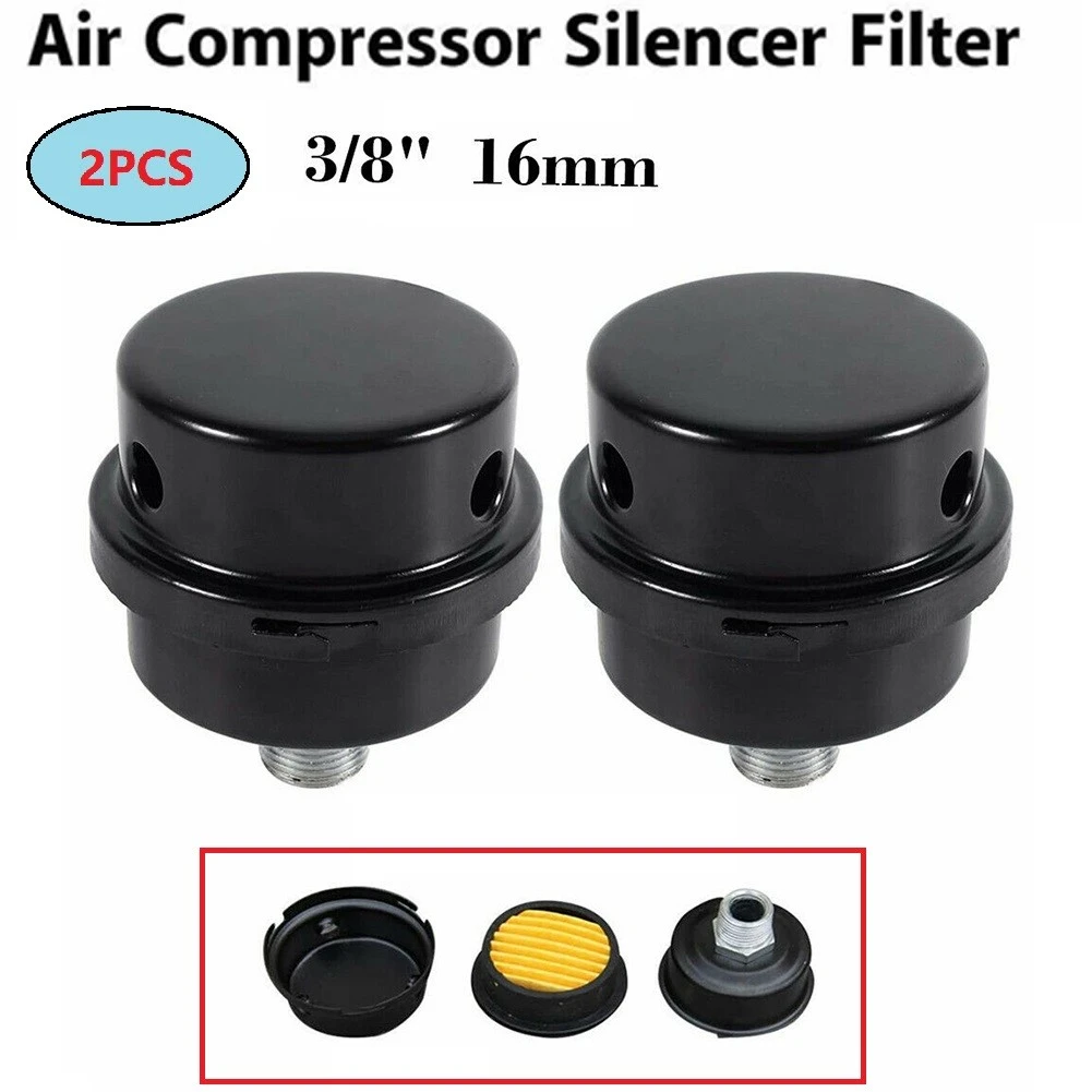 3/8PT 16mm Luftfilter Filter Schalldämpfer Muffler für Druckluft Kompressor fs 3/8PT 16mm Luftfilter Filter Schalldämpfer Muffler für Druckluft Kompressor fs
