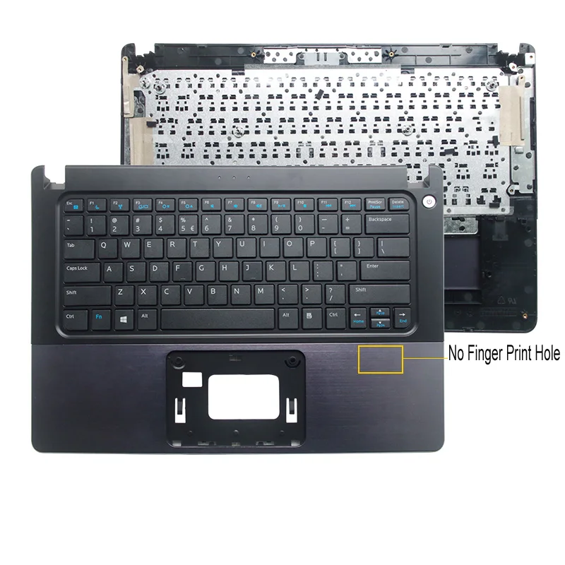무료 배송 Dell V5460 5460 V5460D 5470 5470R 14-5439 P41G 용 오리지널 새 노트북 쉘 커버 C 손목 받침대 1 개