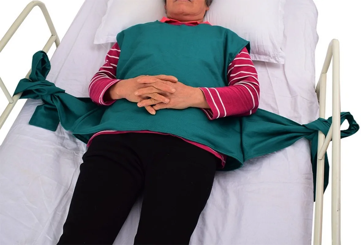 Bedridden Safety Vest, Fall Proof Safety Vest, Reinforced Pure Cotton