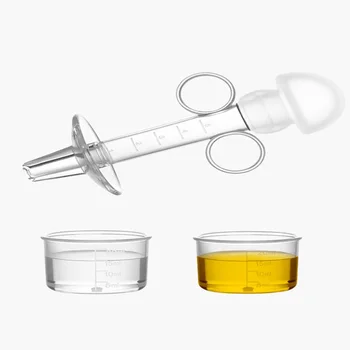 

1PC Syringe Nipple Type Medicine Feeder Juice Squeeze Dropper Baby Product Supplies for Baby Toddler Infant