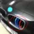 ZEMAR 3шт ABS Для BMW Series 1 E87 E82 E81 E88 Car Racing Решетка Полосы Отделка Клип M Power Performance Аксессуары 2004-2011