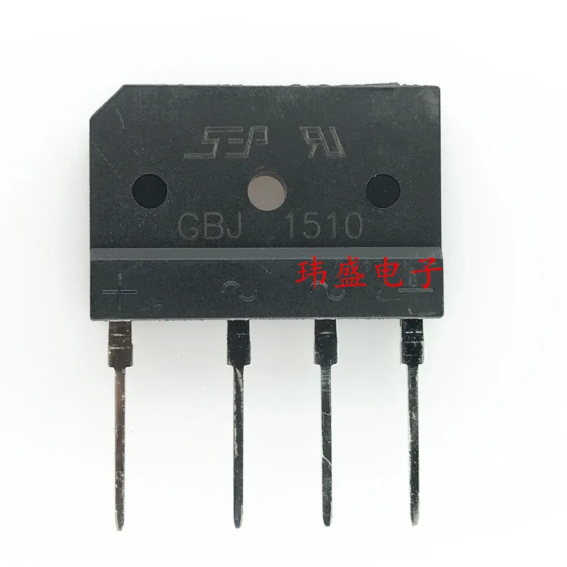 10 шт./лот GBJ1510 KBJ1510 15A1000V DIP-4 Высокое качество