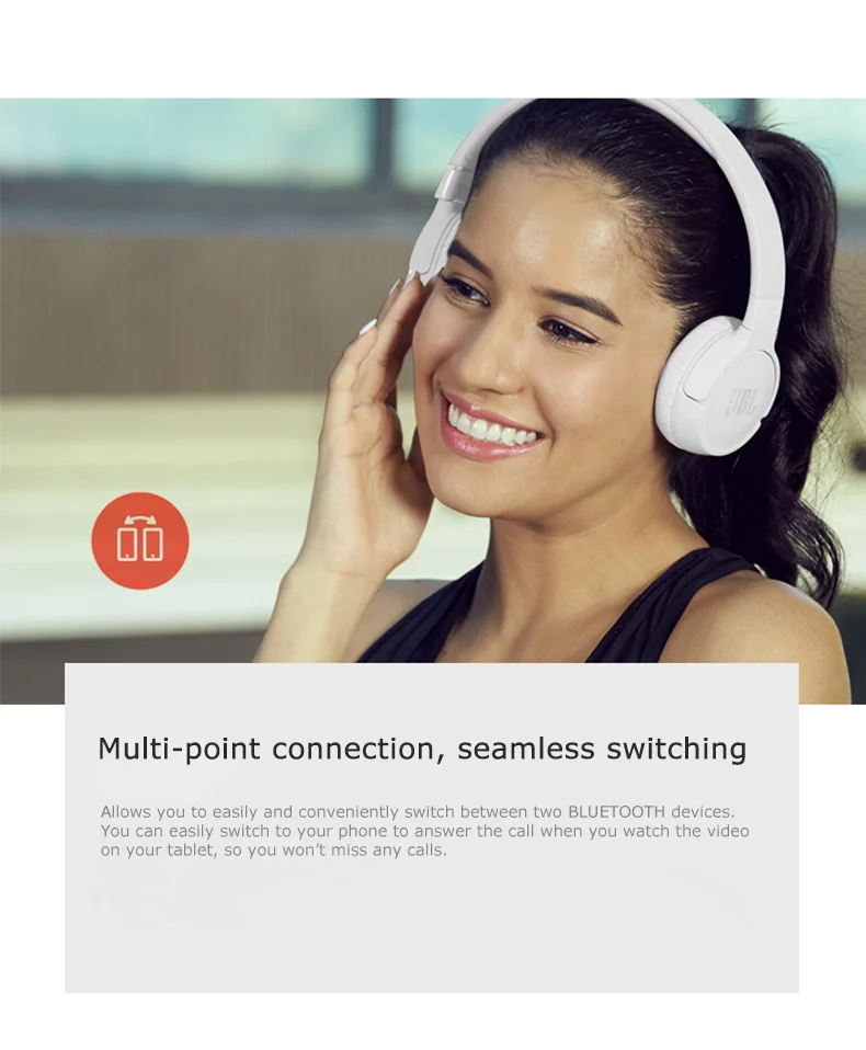 Jbl Tune 500Bt Wireless On Ear Headphone 10