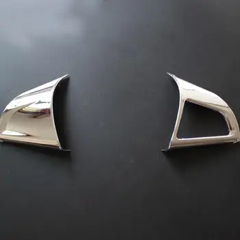 

2pcs Car Steering Wheel Chrome Trim Cover Insert Sticker Accessories For Chevrolet Cruze Car Accessories
