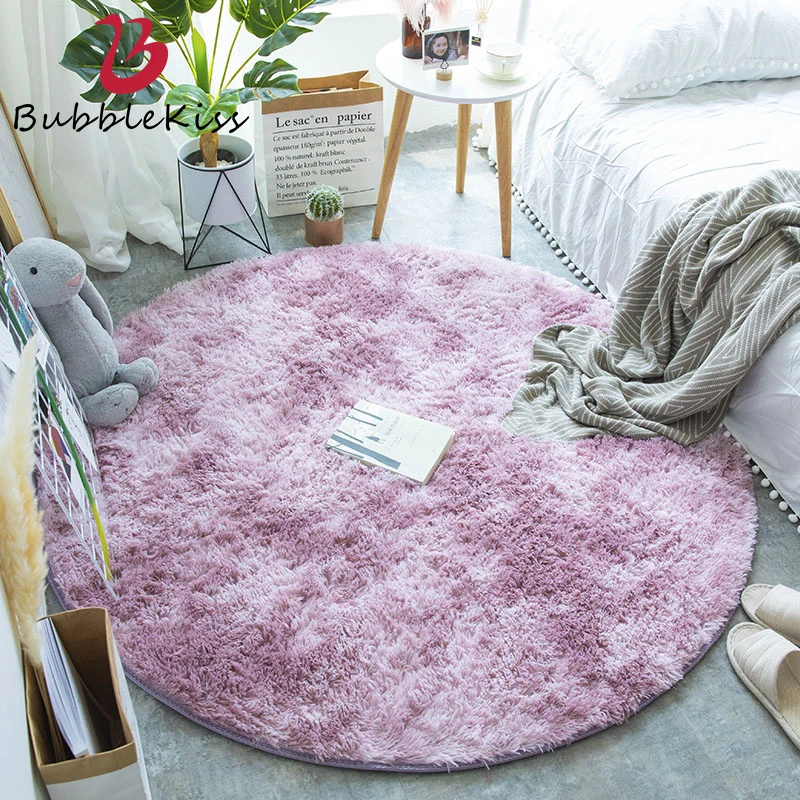 Пушистый коврик ворсистый ковер для гостиной коврики большие детской круглый