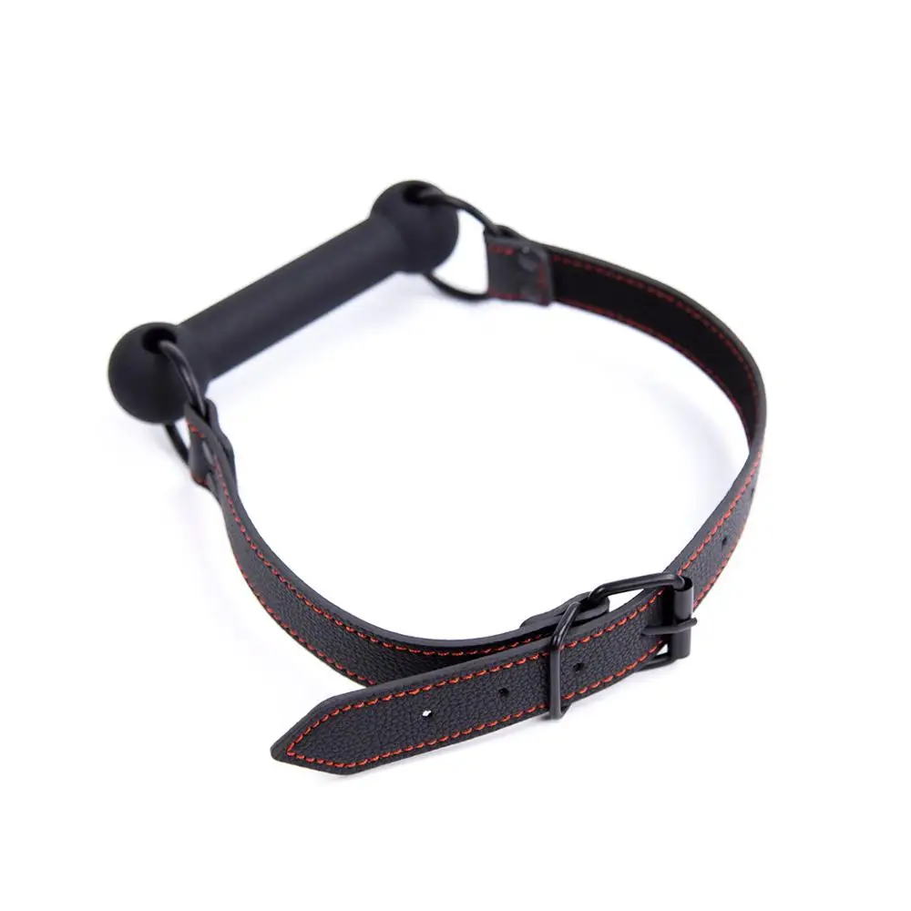 Adult Game Erotic Product Sexy Bondage Slave Oral Silicone Dog Bone Mouth Gag SM Bdsm Flirting Sex Toy for Couples Woman