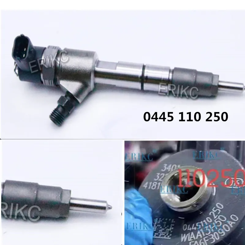 US $119.59 ERIKC 0445 110 250 Common Rail Fuel Injector 30731567 30750283 Auto Part WLAA13H50 0445110250 For Bosch VOLVO