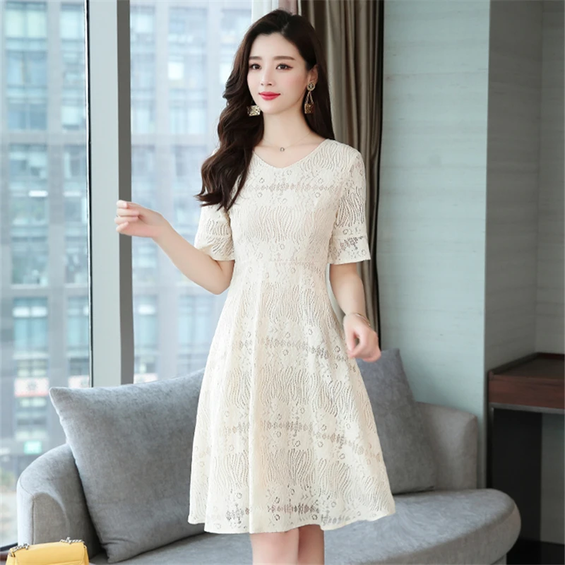 plus size knee length summer dresses