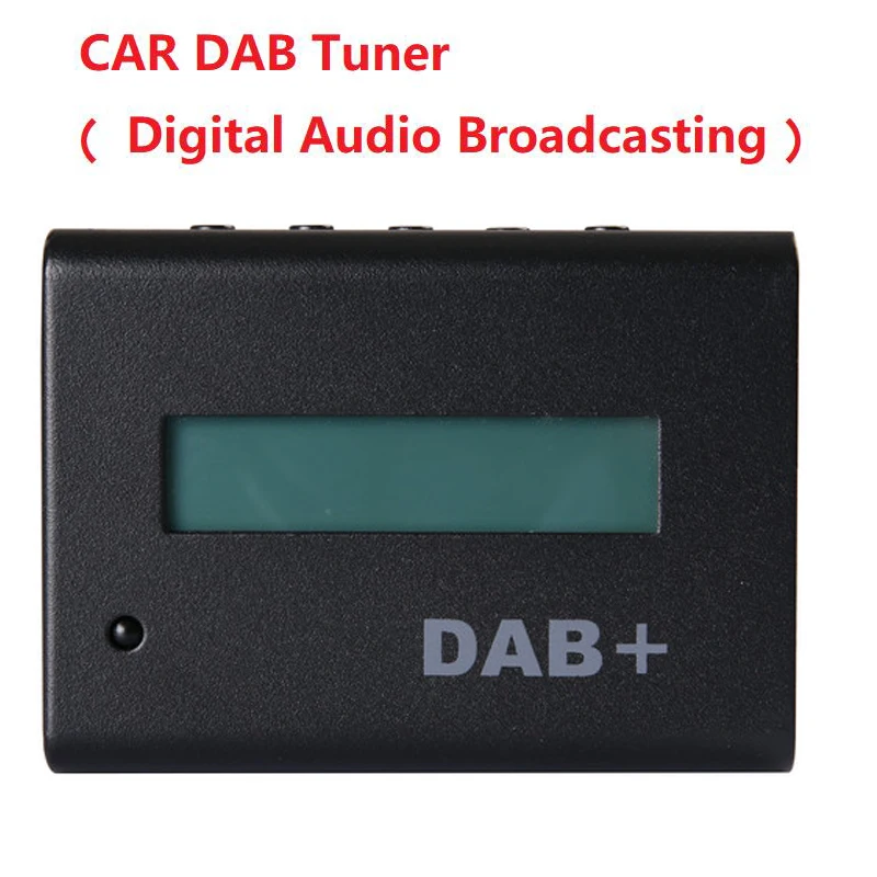 Автомобильный dab цифровой аудио вещания с автомобильным Зарядное устройство дистанционного управления ИК-датчик