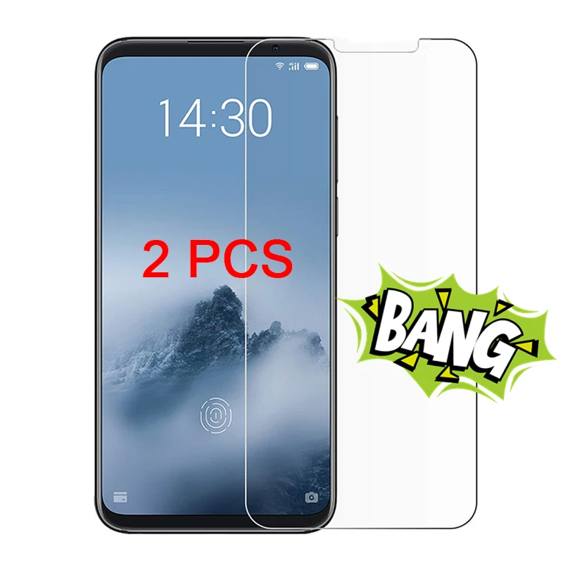 

2 Pieces 9H Protective Glass Screen Protector Film for Meizu U20 U10 E E2 Hard Tempered Glass for Meizu 15 Lite 16 Plus 16X 16S