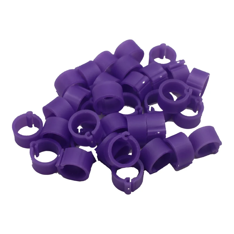 100 pcs8mm open foot ring pigeon foot ring variety of color poultry pigeon supplies bird supplies poultry