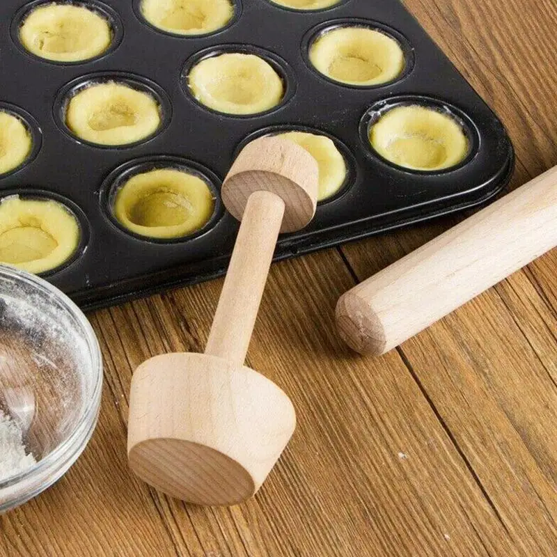 Деревянная коробка для яиц из вскрытия Портативный Двусторонняя Кондитерские