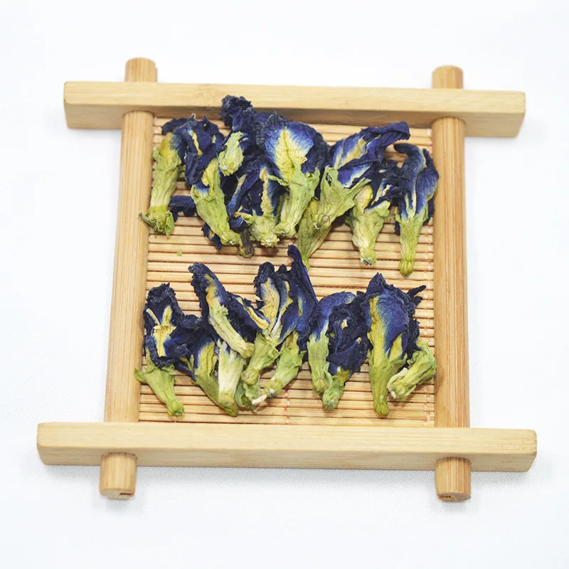 Сухой цветок Clitoria Ternatea кухонная игрушка Тайланд синяя бабочка чай имитация