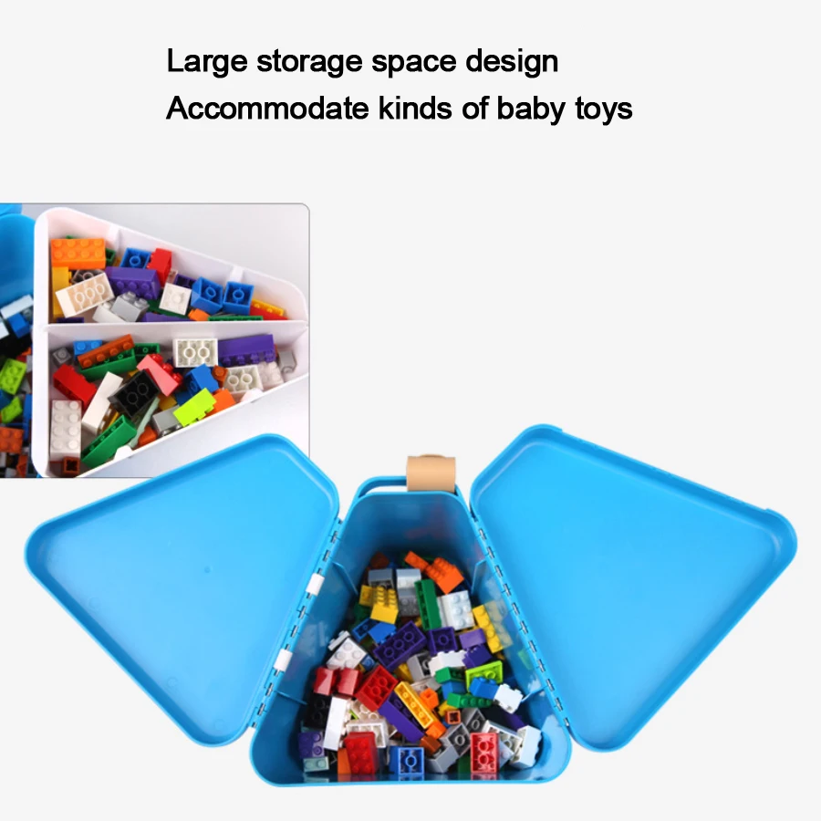 Детский портативный чемодан многофункциональная секретная коллекция строительный ящик головоломка сборочные игрушки