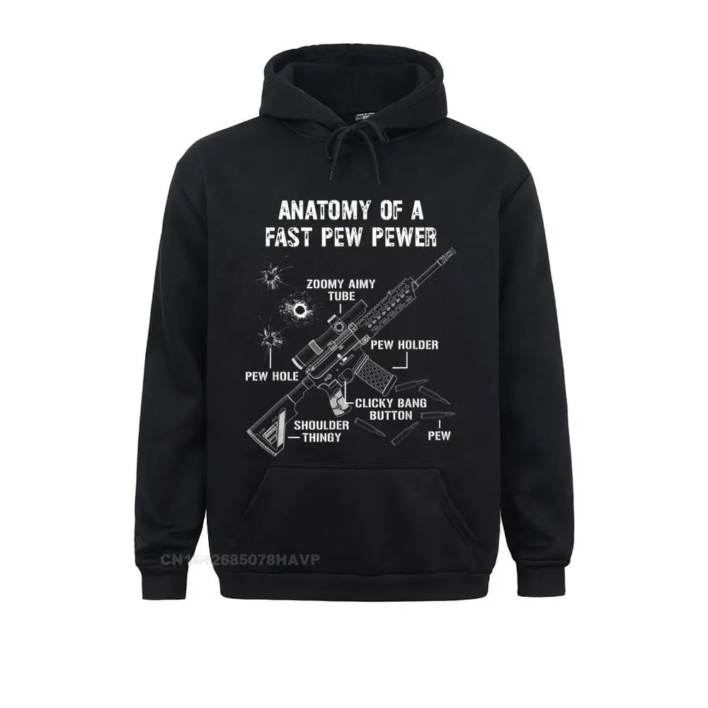 Funny Anatomy Of A Pew Pewer - 2A Supporter - Funny Gun Meme T-Shirt__A9822 Men Long Sleeve Hoodies cosie Autumn Sweatshirts Retro Clothes Funny Anatomy Of A Pew Pewer - 2A Supporter - Funny Gun Meme T-Shirt__A9822black