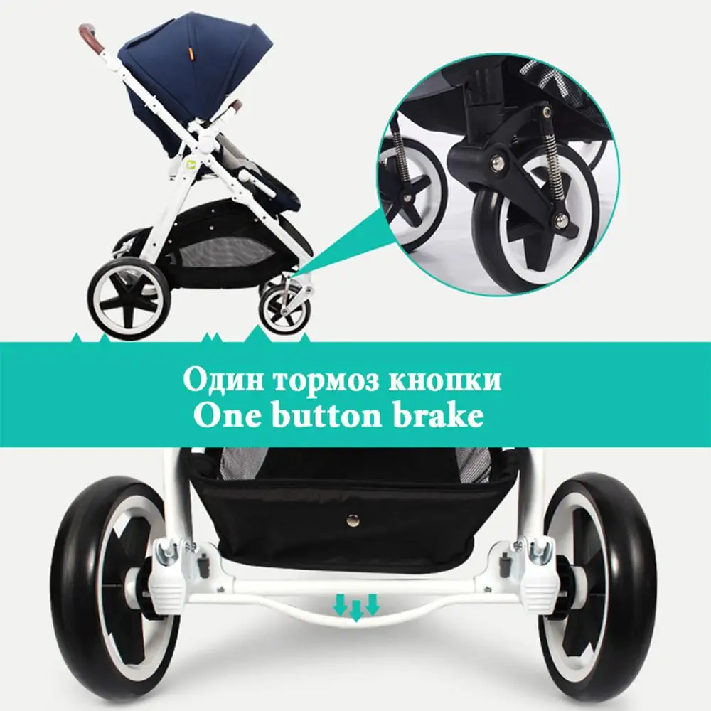 CoolBaby детская коляска 2 в 1 3 в 1 Складной свет четыре сезона демпфирования складывания легкий двусторон
