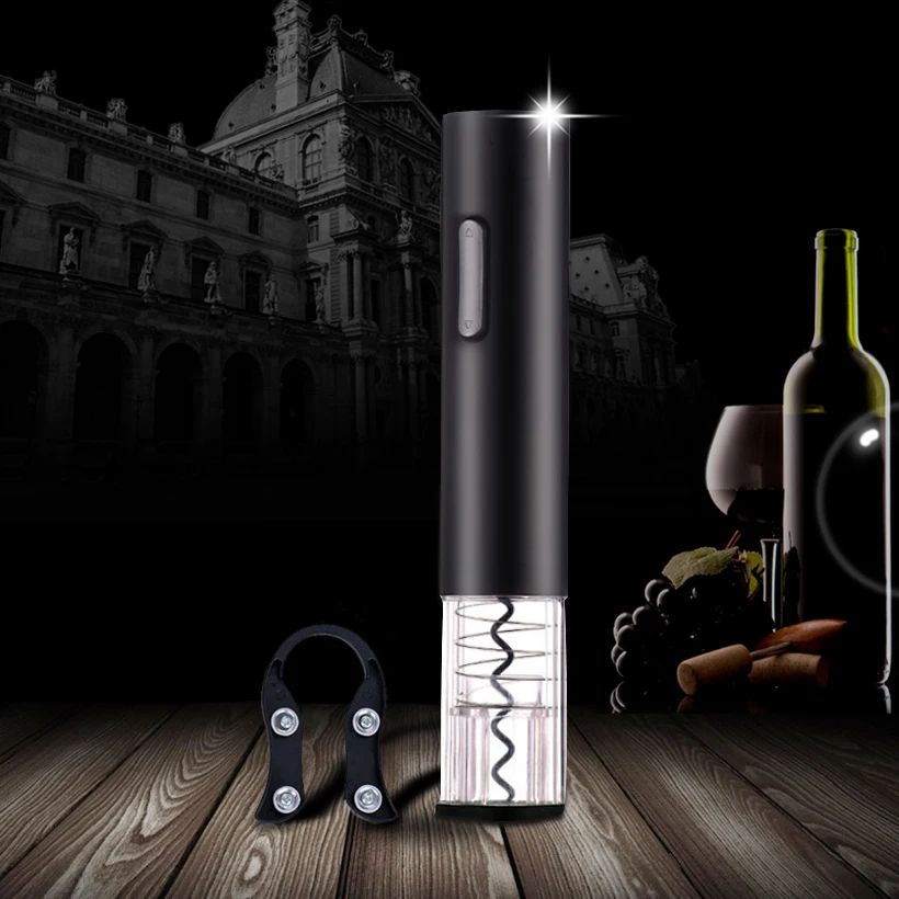 

Automatic Bottle Opener Red Wine / Grape Wine Electric Wireless Bottle Opener With Foil Cutter Cordless Automatic Wine Opener
