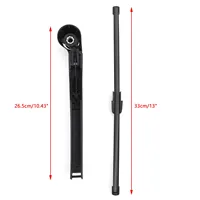 Areyourshop Rear Window Windshield Wiper Arm Blade For POLO 9N BJ 2001-2009 Black Car Exterior Accessories Auto Parts 2