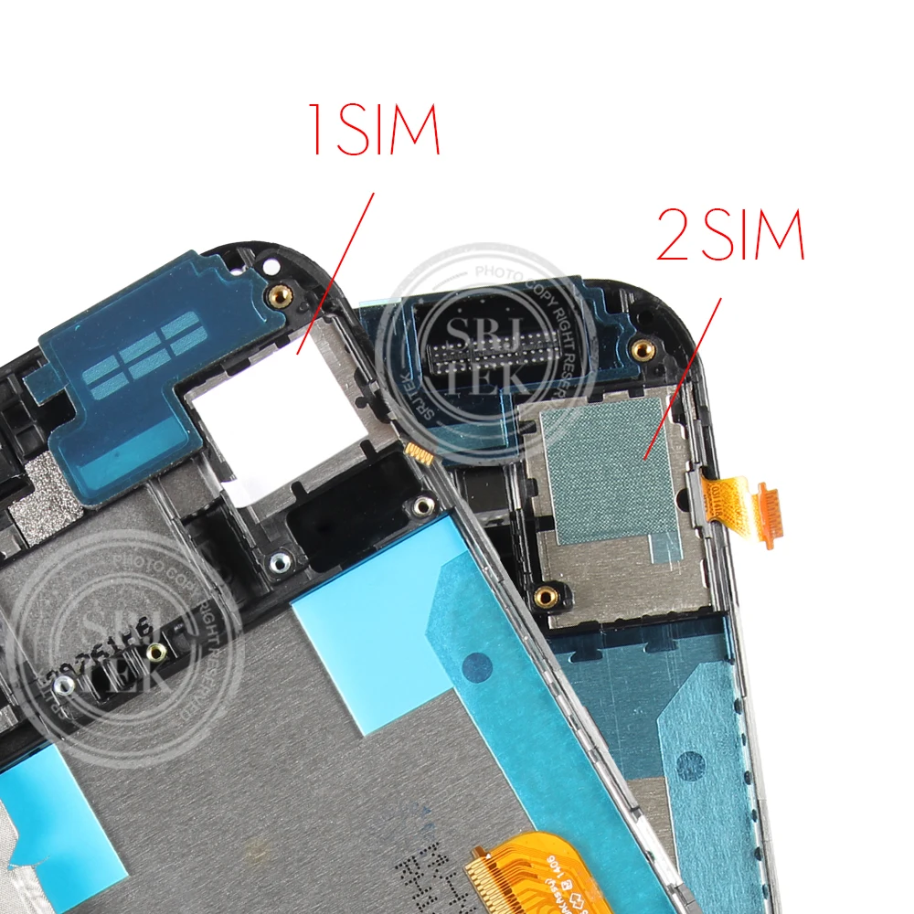 ЖК дисплей Srjtek для HTC One M8 с сенсорным дигитайзером сенсорное стекло рамкой в