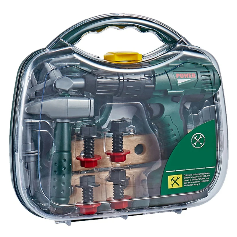 

Toys Repair Tools Toys DIY Play House Simulation Electric Maintenance Educational Toy Set for Children and Boys Gifts AS167986