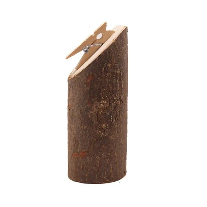 10 шт. деревянные зажимы для карт креативный держатель с именем дисплей зажим