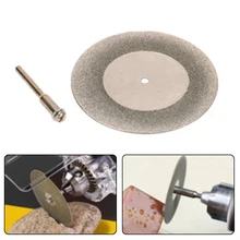 2in 50mm 1/8" Shank Mini Diamond Cutting Disc Saw Rotary Woodworking Tool Kit