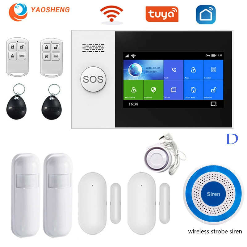 

Умная Система охранной сигнализации с поддержкой Wi-Fi и GSM