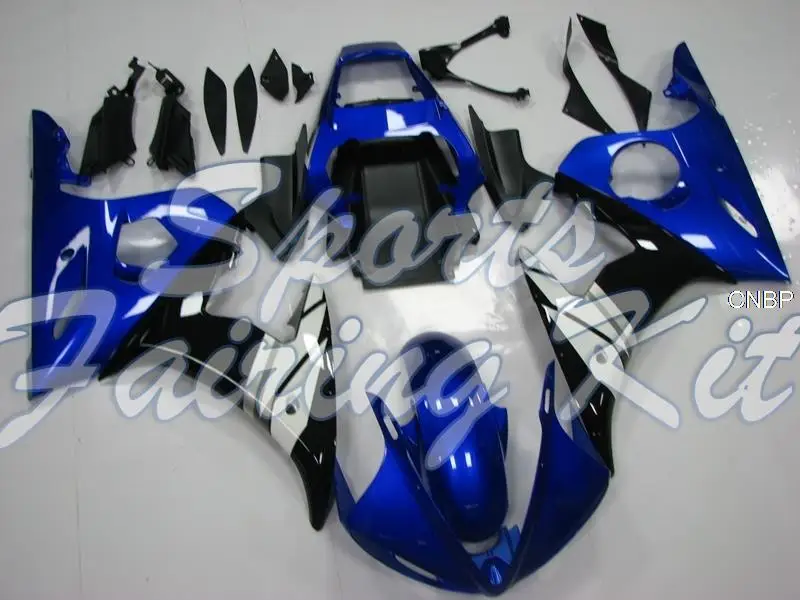 Обтекатель для мотоцикла YZF600 R6 2003-2005 голубой цвет модель 2003 Обтекатели YZFR6 03 04 |